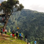 The swing in the end of the world - Ecuador