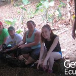 service-learning-photos-gallery-1 Group Volunteers Taking a Break Ecuador